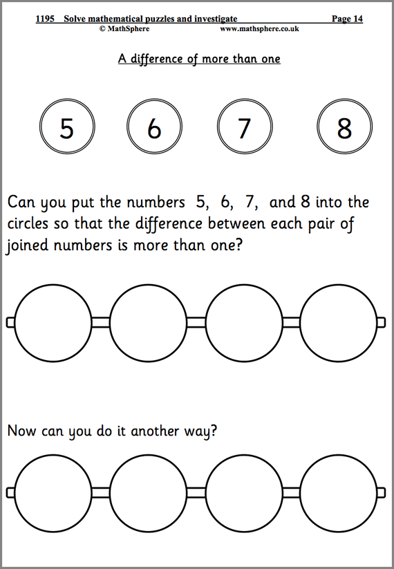 worksheets for Maths number All It's Out  Figured missing Free from Worksheets ks1